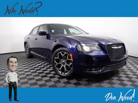 Jazz Blue Pearl Chrysler 300 S AWD.  Click to enlarge.