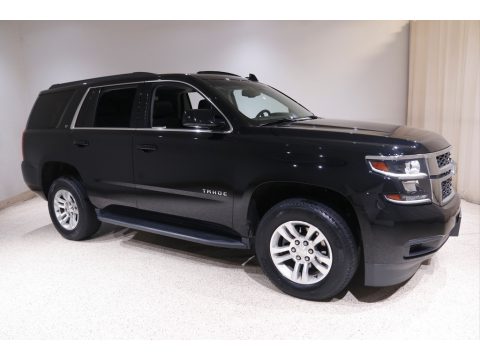 Black Chevrolet Tahoe LT 4WD.  Click to enlarge.