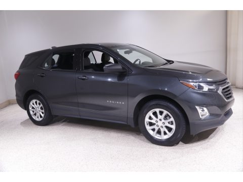Nightfall Gray Metallic Chevrolet Equinox LS AWD.  Click to enlarge.