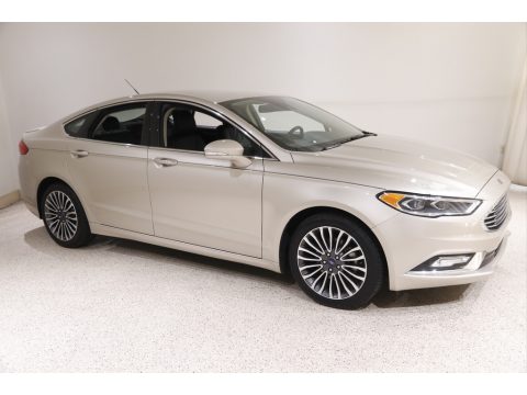 White Gold Ford Fusion Titanium.  Click to enlarge.