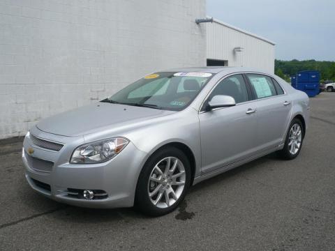 Silver Ice Metallic Chevrolet Malibu LTZ Sedan. Click to enlarge. Silver Ice Metallic Chevrolet Malibu LTZ Sedan. Click to enlarge.