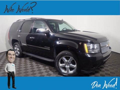 Black Chevrolet Tahoe LTZ 4x4.  Click to enlarge.