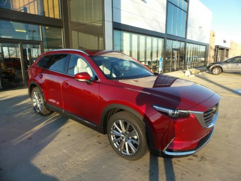 Soul Red Crystal Metallic Mazda CX-9 Signature AWD.  Click to enlarge.