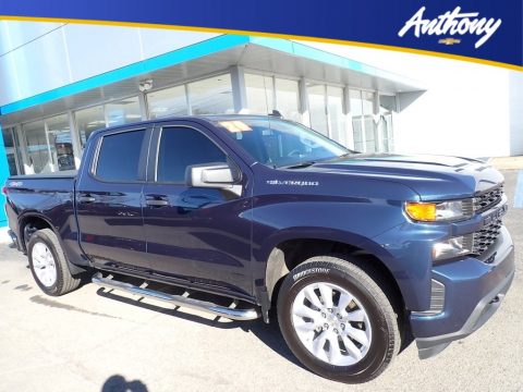 Northsky Blue Metallic Chevrolet Silverado 1500 Custom Crew Cab 4x4. Click to enlarge. Northsky Blue Metallic Chevrolet Silverado 1500 Custom Crew Cab 4x4. Click to enlarge.