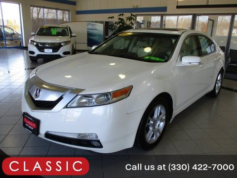 White Diamond Pearl Acura TL 3.5.  Click to enlarge.