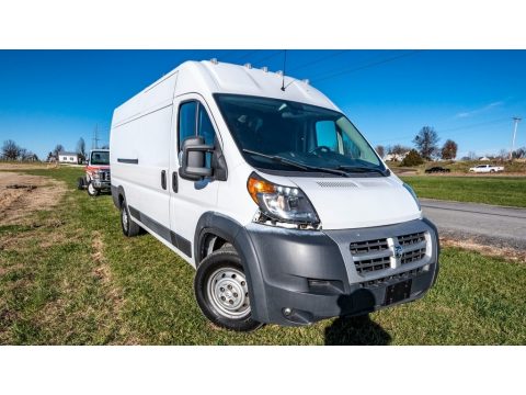 Bright White Ram ProMaster 3500 High Roof Cargo Van.  Click to enlarge.
