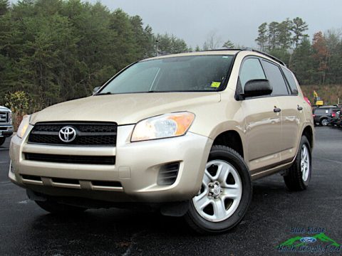 Sandy Beach Metallic Toyota RAV4 I4 4WD.  Click to enlarge.