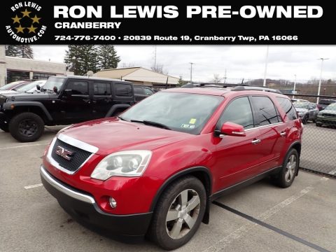 Crystal Red Tintcoat GMC Acadia SLT AWD.  Click to enlarge.