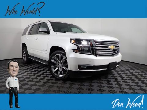 Summit White Chevrolet Tahoe Premier 4WD.  Click to enlarge.