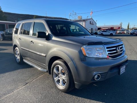 Polished Metal Metallic Honda Pilot EX-L.  Click to enlarge.