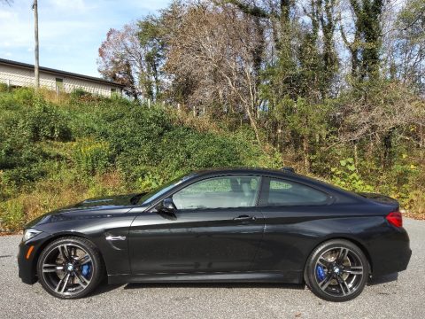 Black Sapphire Metallic BMW M4 Coupe.  Click to enlarge.