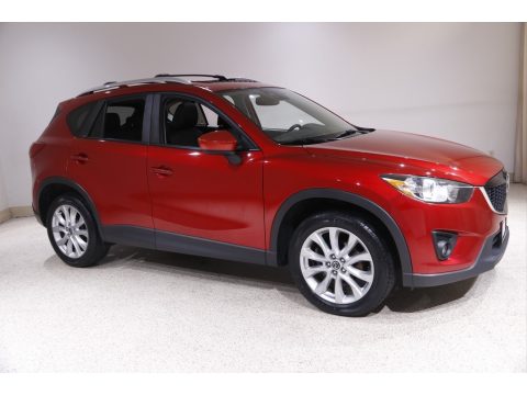 Soul Red Metallic Mazda CX-5 Grand Touring AWD.  Click to enlarge.