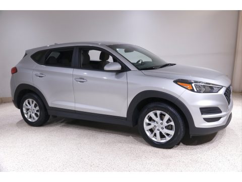 Stellar Silver Hyundai Tucson SE AWD.  Click to enlarge.