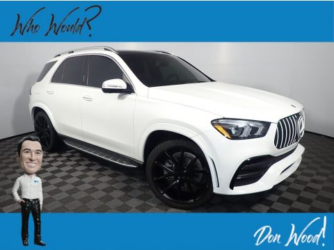 Polar White Mercedes-Benz GLE 350.  Click to enlarge.