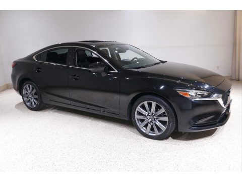 Jet Black Mica Mazda Mazda6 Grand Touring.  Click to enlarge.