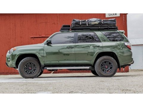 Army Green Toyota 4Runner TRD Pro 4x4.  Click to enlarge.