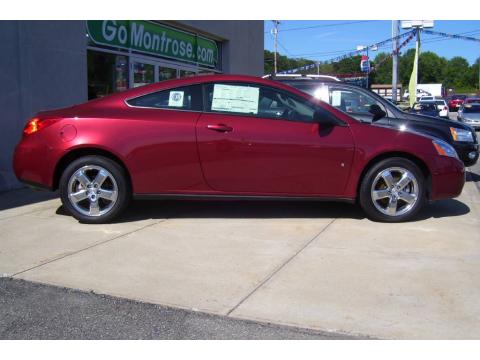 Performance Red Metallic Pontiac G6 GT Coupe. Click to enlarge. Performance Red Metallic Pontiac G6 GT Coupe. Click to enlarge.