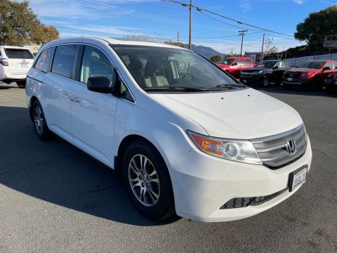 Taffeta White Honda Odyssey EX-L.  Click to enlarge.