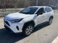 Front 3/4 View of 2023 Toyota RAV4 LE AWD #7