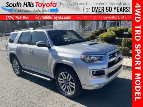 Classic Silver Metallic Toyota 4Runner TRD Sport 4x4.  Click to enlarge.