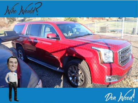 Crystal Red Tintcoat GMC Yukon XL SLT 4WD.  Click to enlarge.