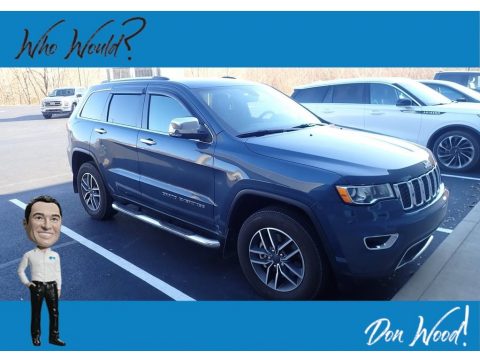 Slate Blue Pearl Jeep Grand Cherokee Limited 4x4. Click to enlarge. Slate Blue Pearl Jeep Grand Cherokee Limited 4x4. Click to enlarge.