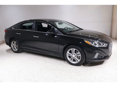 Phantom Black Hyundai Sonata SEL.  Click to enlarge.