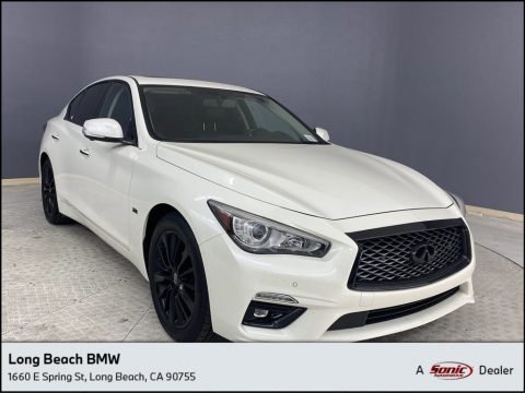 Majestic White Infiniti Q50 3.0t Luxe.  Click to enlarge.