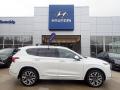 2022 Hyundai Santa Fe Quartz White #1