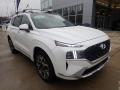  2022 Hyundai Santa Fe Quartz White #9