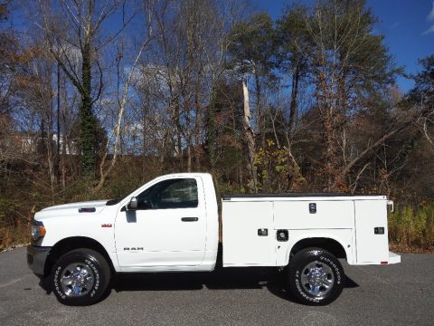 Bright White Ram 2500 Tradesman Regular Cab Chassis 4x4.  Click to enlarge.