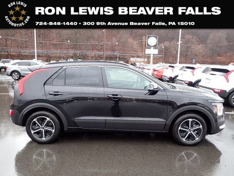 Aurora Black Kia Niro EX Hybrid.  Click to enlarge.