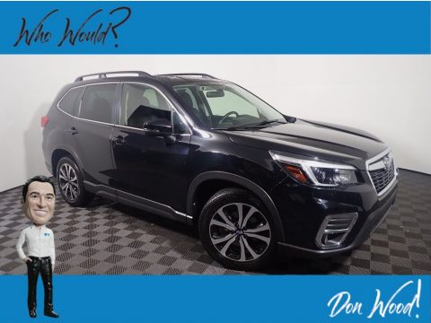 Crystal Black Silica Subaru Forester 2.5i Limited.  Click to enlarge.