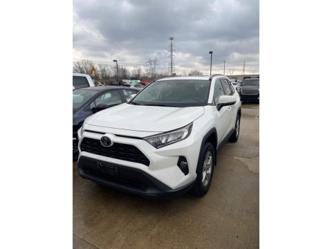 Super White Toyota RAV4 XLE AWD. Click to enlarge. Super White Toyota RAV4 XLE AWD. Click to enlarge.