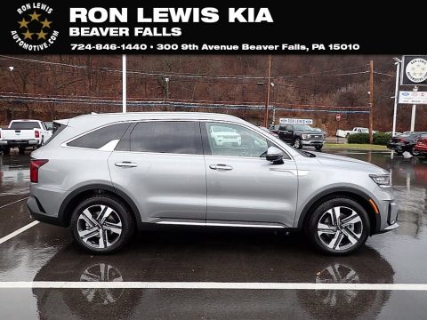 Steel Gray Kia Sorento Hybrid SX Prestige AWD Hybrid. Click to enlarge. Steel Gray Kia Sorento Hybrid SX Prestige AWD Hybrid. Click to enlarge.