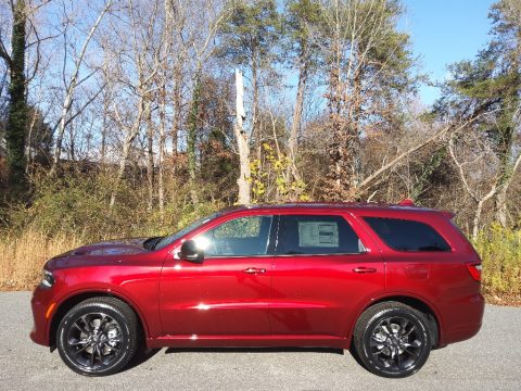 Octane Red Pearl Dodge Durango GT Blacktop AWD.  Click to enlarge.