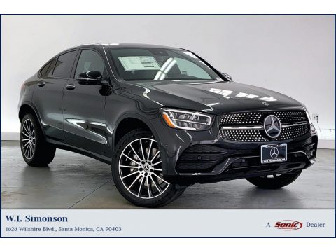 Graphite Gray Metallic Mercedes-Benz GLC 300 4Matic Coupe.  Click to enlarge.