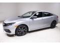 Front 3/4 View of 2021 Honda Civic Sport Sedan #3