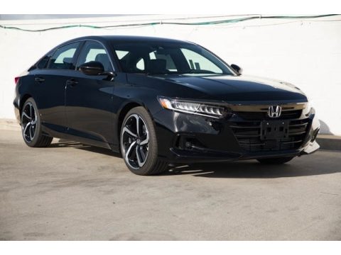 Crystal Black Pearl Honda Accord Sport Special Edition.  Click to enlarge.