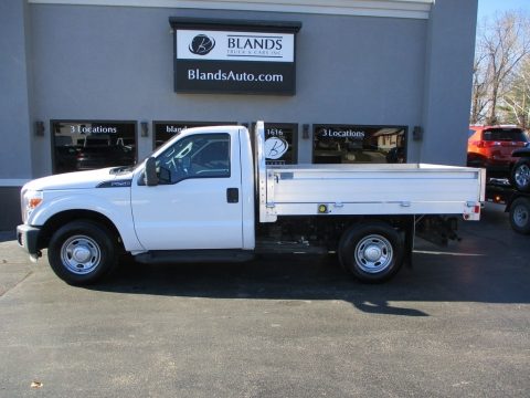 Oxford White Ford F250 Super Duty XL Regular Cab Chassis.  Click to enlarge.