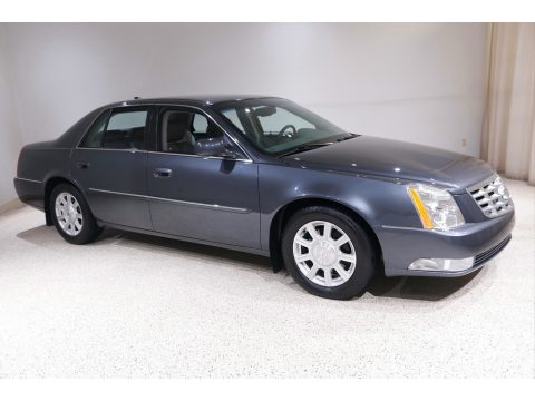 Gray Flannel Metallic Cadillac DTS .  Click to enlarge.