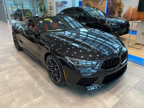 Black Sapphire Metallic BMW M8 Competition Convertible.  Click to enlarge.