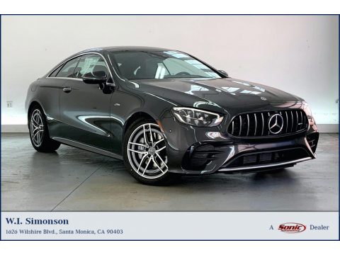Graphite Gray Metallic Mercedes-Benz E 53 AMG 4Matic Coupe.  Click to enlarge.