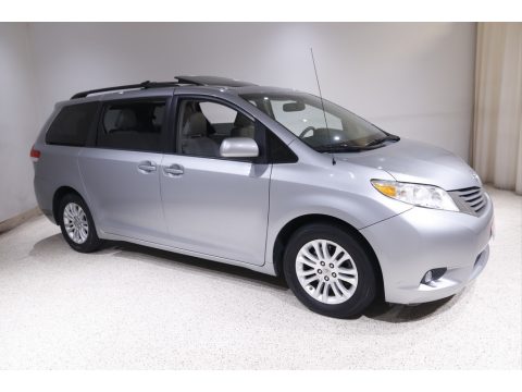 Silver Sky Metallic Toyota Sienna XLE.  Click to enlarge.