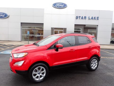 Race Red Ford EcoSport SE 4WD.  Click to enlarge.