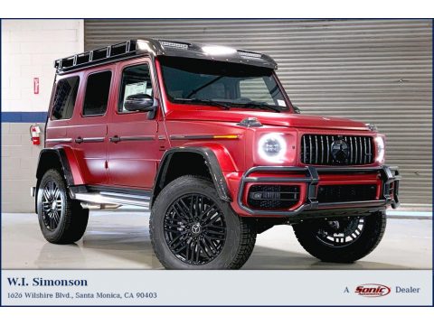 Cardinal Red Magno (Matte) Mercedes-Benz G 63 AMG 4x4.  Click to enlarge.