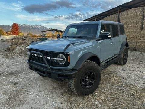 Cactus Gray Ford Bronco First Edition 4x4 4-Door.  Click to enlarge.