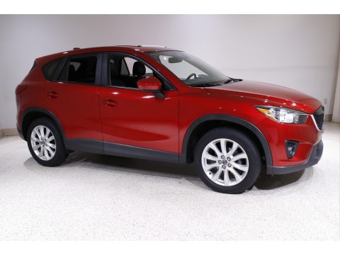 Soul Red Metallic Mazda CX-5 Grand Touring AWD.  Click to enlarge.