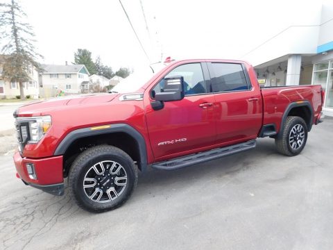 Cayenne Red Tintcoat GMC Sierra 2500HD AT4 Crew Cab 4x4.  Click to enlarge.