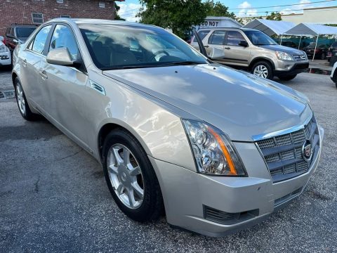 Gold Mist Cadillac CTS Sedan.  Click to enlarge.